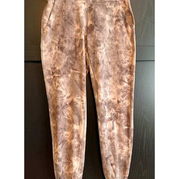 lululemon athletica Pants - Lululemon Women's Align High Rise Jogger Pants Mink Berry Gray Tie Dye 6 Active